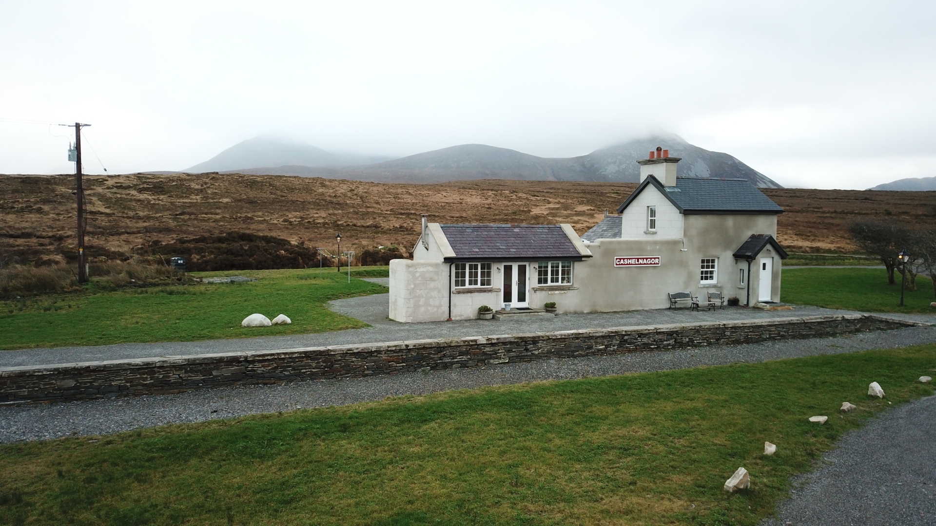 The old Cashelnagore Station was renovated several years ago