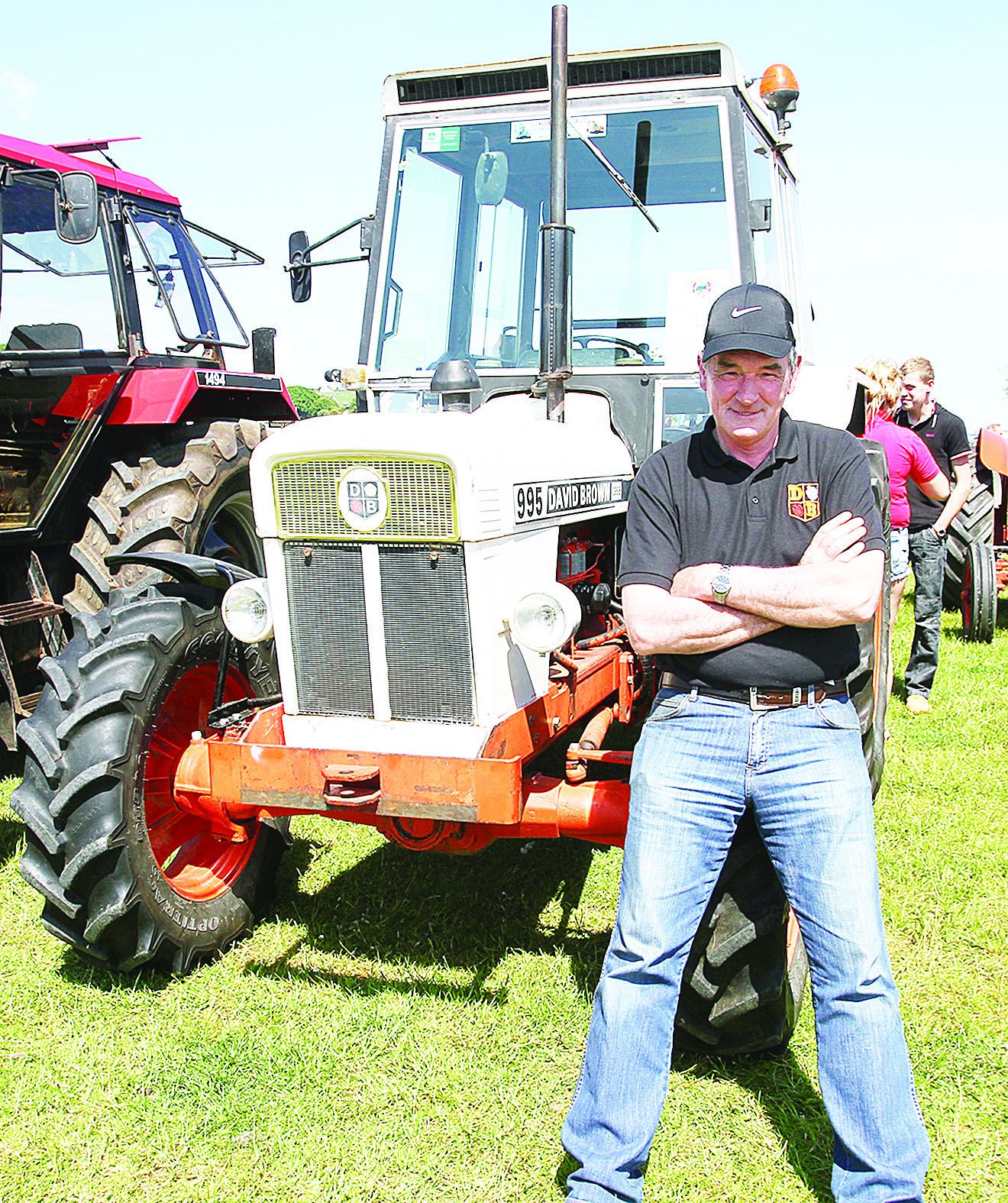 Danny McColgan with one of his Davy Browns